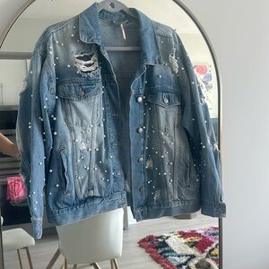 Free people denim jacket